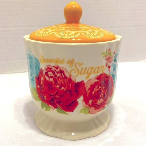 The Pioneer Woman Other - The Pioneer Woman Blossom Jubilee Sugar Bowl with lid Charming / Decor Piece